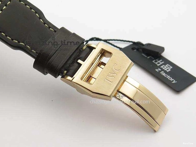 MIROTIME 0705 Big Pilot IW500909 RG ZF 1:1 Best Edition Le Petit Prince On Brown Leather Strap A Breathable 7293